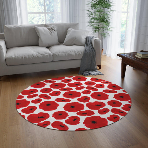 Funky Chenille Round Rug