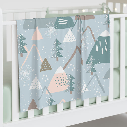 Luxurious Silk-Infused Baby Swaddle Blanket for Winter Bliss