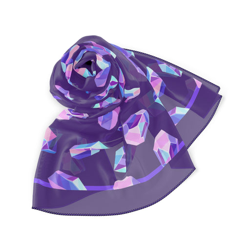 Delicate Sheer Poly Voile Chiffon Scarf