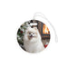 Christmas Canine Companion Bag Tags for Adventurous Jetsetters