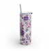 20oz Elegant Matte Stainless Steel Skinny Tumbler by Maars Maker - Sip in Luxury