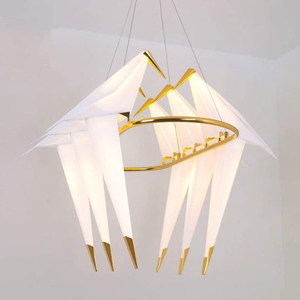Nature-Inspired Nordic Bird Ceiling Lamp with Elegant Design