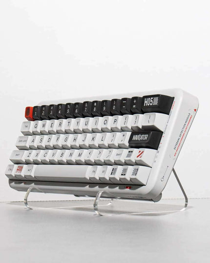 Sleek 3-Tier Clear Acrylic Keyboard Display Rack