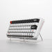 Clear Acrylic 3-Tier Keyboard Storage Stand with Elegant Design