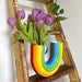 Colorful Rainbow Vase - Unique Home Decor