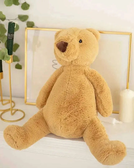 Adorable Plush Fluffy Animal Cuddly Dolls - Elephants, Teddy Bears, Pandas, and Dinosaurs for Kids