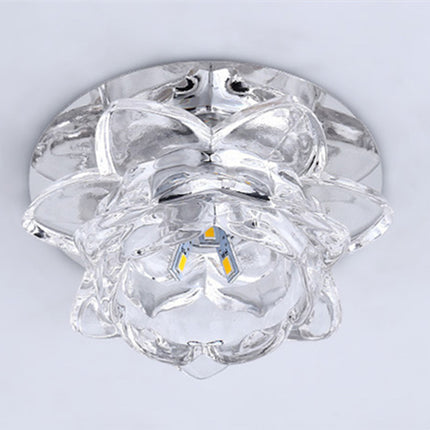 LED Aisle Light Corridor Hallway Lamp Crystal Stainless Steel 3W 5W