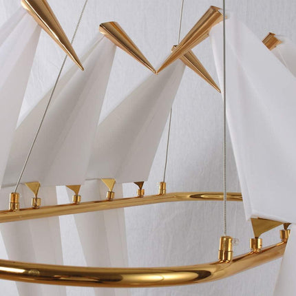 Nature-Inspired Nordic Bird Ceiling Lamp with Elegant Design