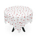 Sophisticated Customized Square Polyester Table Cover by Maison d'Elite