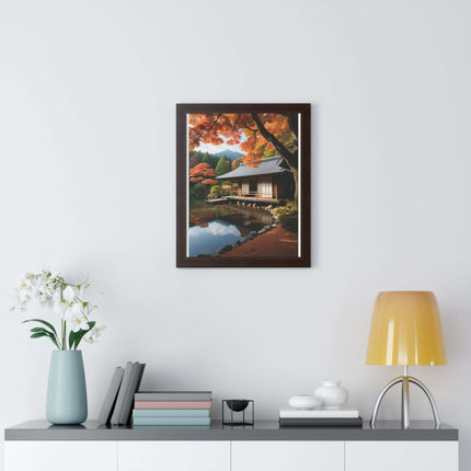 Tranquil Japanese Zen Garden Wall Art - Eco-Friendly Decor for a Serene Home