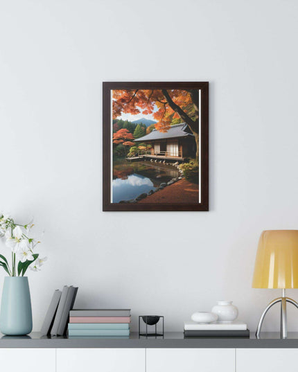 Tranquil Japanese Zen Garden Wall Art - Eco-Friendly Decor for a Serene Home