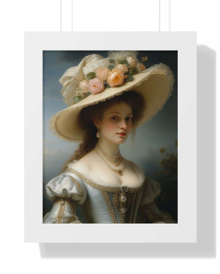 Elegant Femme Fatale: Sustainable Art Print for Stylish Home Interiors