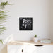 Elite Valentine Matte Canvas with Black Pinewood Frame - Sustainable Elegance