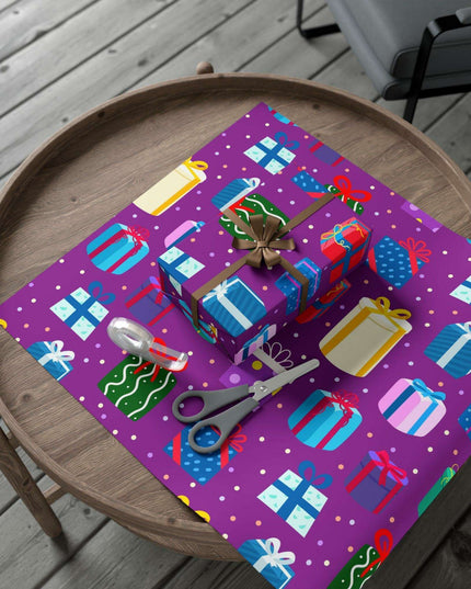 Exquisite Handcrafted 3D Holiday Gift Wrapping Paper Collection - Premium Matte & Satin Finishes Made in the USA