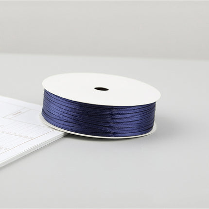 Peekaboo Studio 2mm Double-Sided Silk Ribbon for DIY Packaging