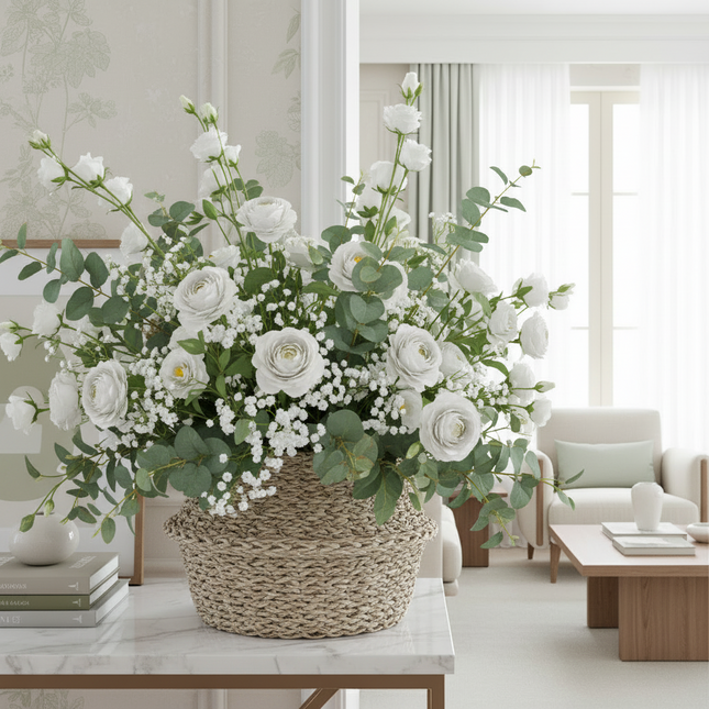 Peekaboo Studio Gypsophila Artificial Flower - Realistic & Long-Lastin