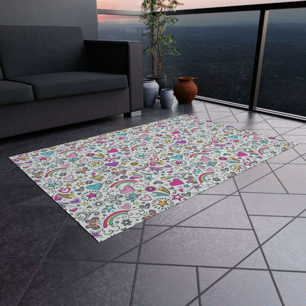 Plush Outdoor Chenille Rug - Transform Your Outdoor Oasis with Luxury