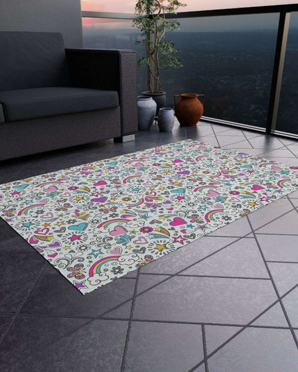 Plush Outdoor Chenille Rug - Transform Your Outdoor Oasis with Luxury