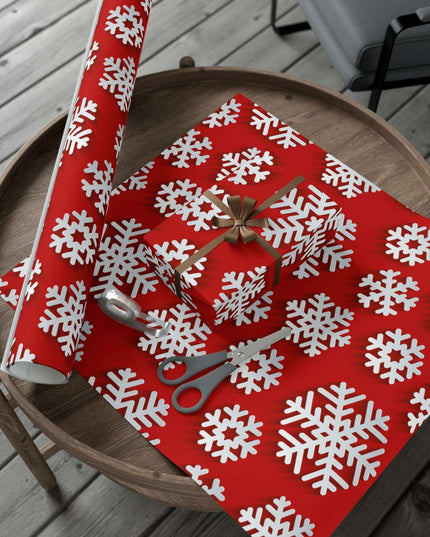 Elegant Customizable 3D Christmas Gift Wrap Set with Matte & Satin Finishes by Maison d'Elite