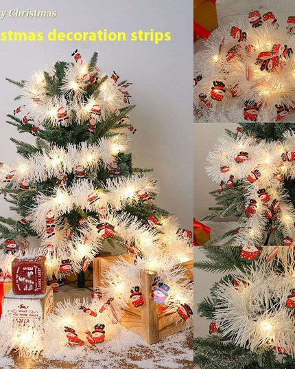 Christmas Ribbon Strip Light Band Atmosphere String