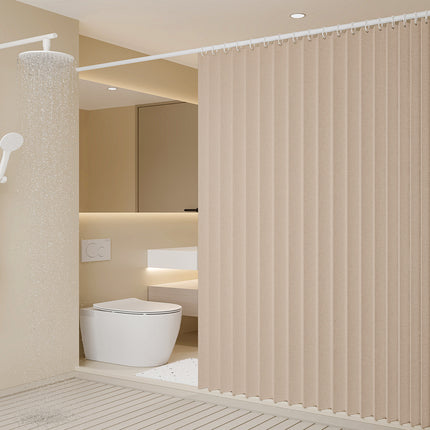 Bathroom Waterproof Folding Hanging Curtain