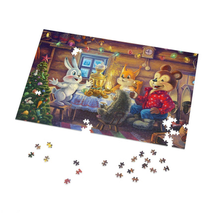 Holiday Cheer Jigsaw Puzzle - Premium Family Fun