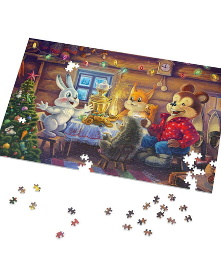 Holiday Cheer Jigsaw Puzzle - Premium Family Fun