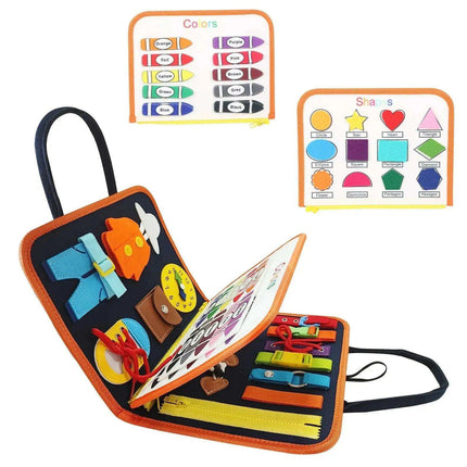 Wonderland Montessori Parish Toys Interactive Cloth Storybook - Inspiring Educational Adventure