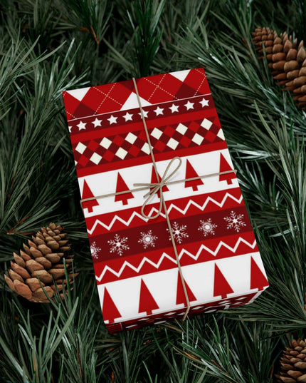 Elegant Customizable Christmas Gift Wrap - Premium Matte & Satin Finishes Made in the USA