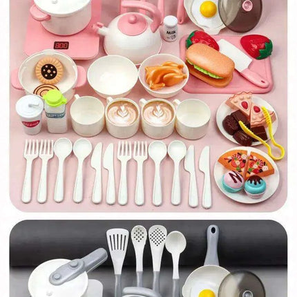 Ultimate Kids' Culinary Playset with 54 Interactive Kitchen Tools