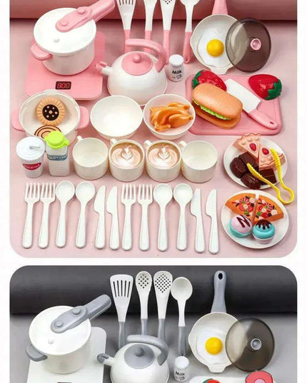 Ultimate Kids' Culinary Playset with 54 Interactive Kitchen Tools