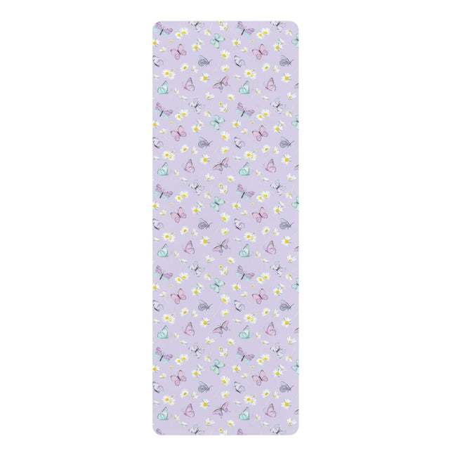Lavender Elegance Yoga Mat - Luxurious Comfort for Tranquil Practices
