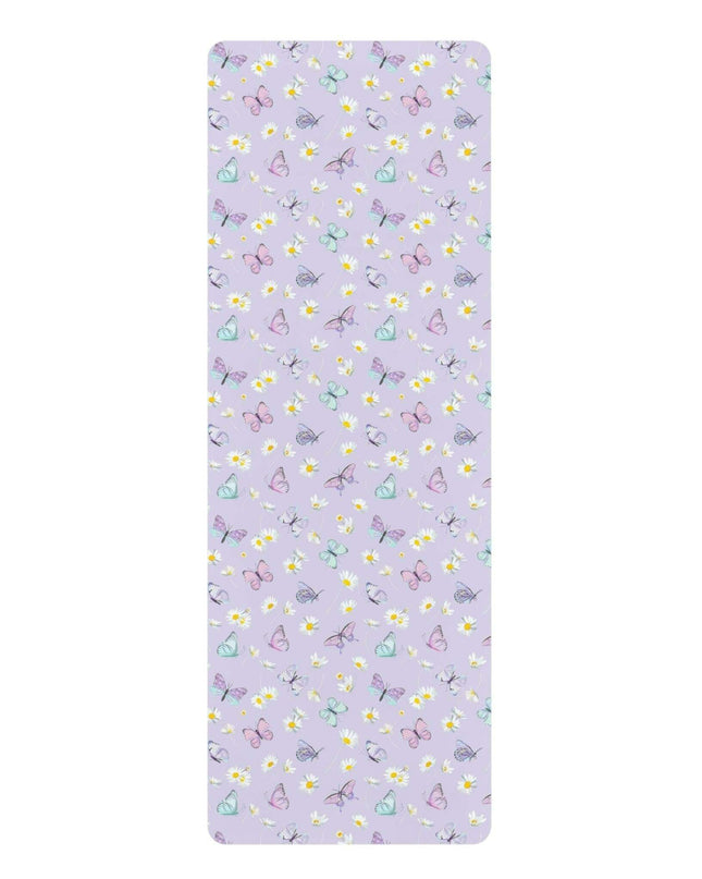 Lavender Elegance Yoga Mat - Luxurious Comfort for Tranquil Practices