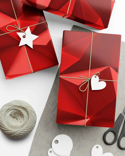 Eco-Friendly Elegance: Luxe Christmas Gift Wrap Set in Matte & Satin