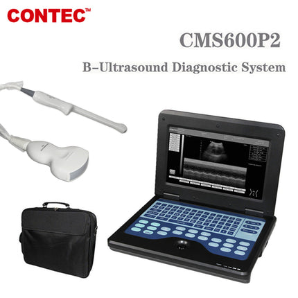 Contec Portable Laptop Ultrasound Scanner CMS600P2 Convex Endovaginal Probes