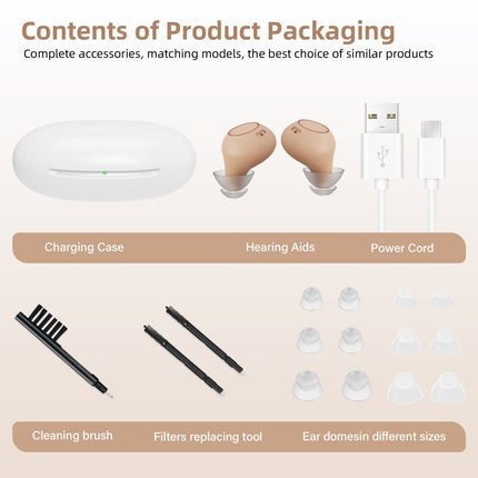 TWS Wireless Invisible In-Ear Sound Amplifier — Multi-Mode, 12-Hour Battery, Feedback-Free | Très Elite