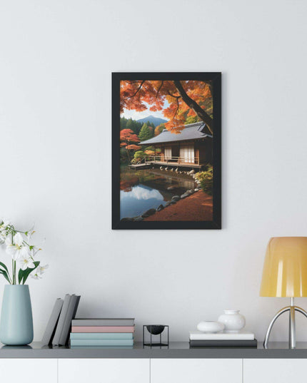 Tranquil Japanese Zen Garden Wall Art - Eco-Friendly Decor for a Serene Home