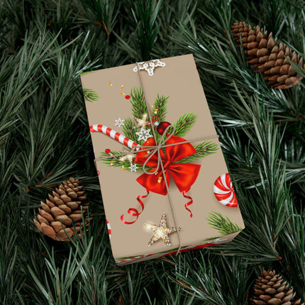 Elegant Custom 3D Holiday Gift Wrap Collection - Artisan-Made in the USA