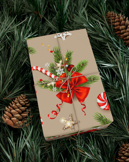 Elegant Custom 3D Holiday Gift Wrap Collection - Artisan-Made in the USA