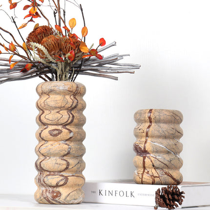 Marble High Grade Vase Decoration for Home Office Decor Gift