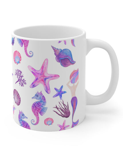 Undersea Harmony Porcelain Coffee Mug