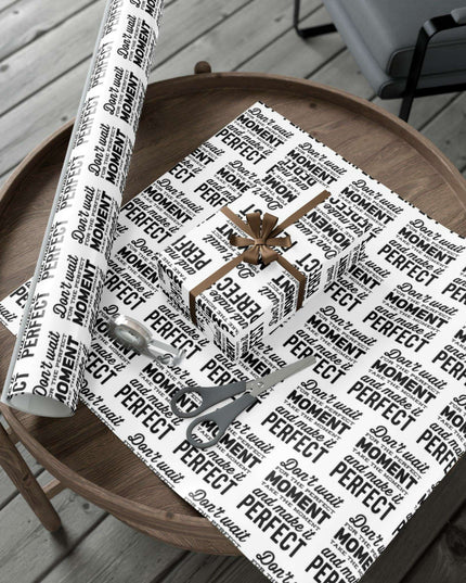 Elegant Customizable Gift Wrap with Inspirational Quotes: Redefine Your Gifting Experience
