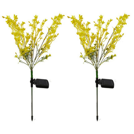 LED Solar Garden Lanterns — Pastoral Flower Design