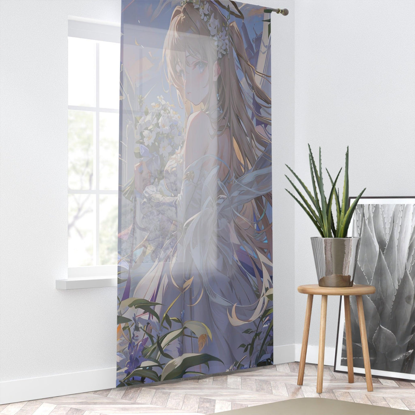 Fantasy 3D Anime Personalized Window Curtain