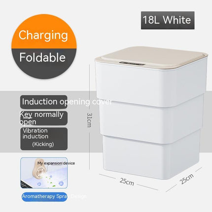 Smart Sensor Trash Can with Auto-Open Lid