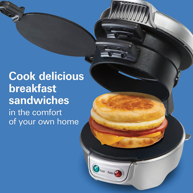 Peekaboo Studio 110V Hamburger Maker & Egg Toaster - Non-Stick Plates