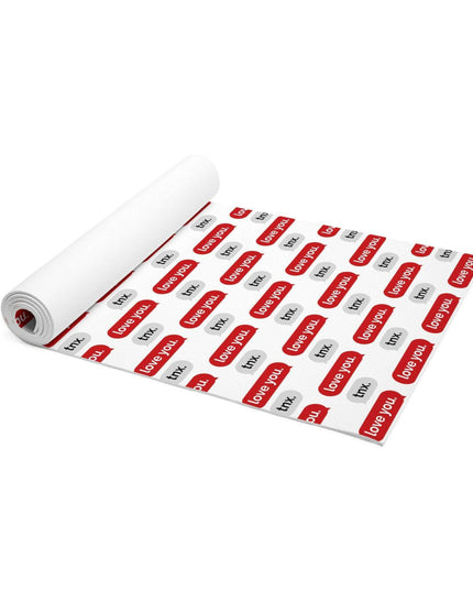 Elegant Valentine's Day Foam Yoga Mat - Transform Your Mindful Journey