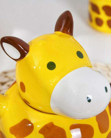Charming Giraffe-Inspired Ceramic Mug Collection