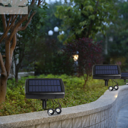 Solar Flower Pot Light LED Lawn Lamp White Or Warm Light IPX4 0.2W