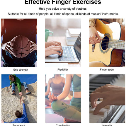 Silicone Grip Device Finger Exercise Stretcher Arthritis Hand Grip Tra